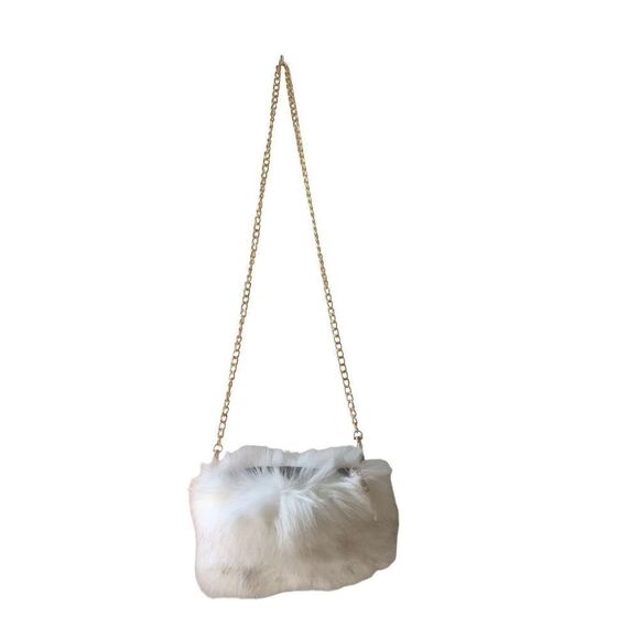 Faux Fur Crossbody Bag - Picture 1 of 7